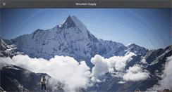 Desktop Screenshot of mountainsupplybend.com