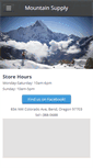 Mobile Screenshot of mountainsupplybend.com
